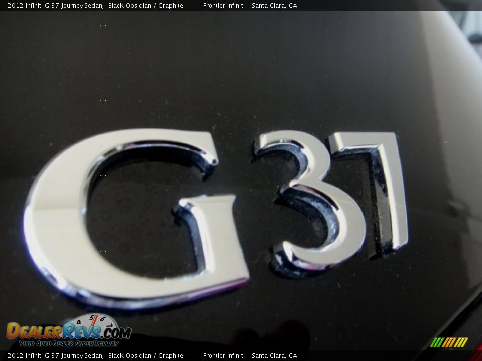 2012 Infiniti G 37 Journey Sedan Black Obsidian / Graphite Photo #24