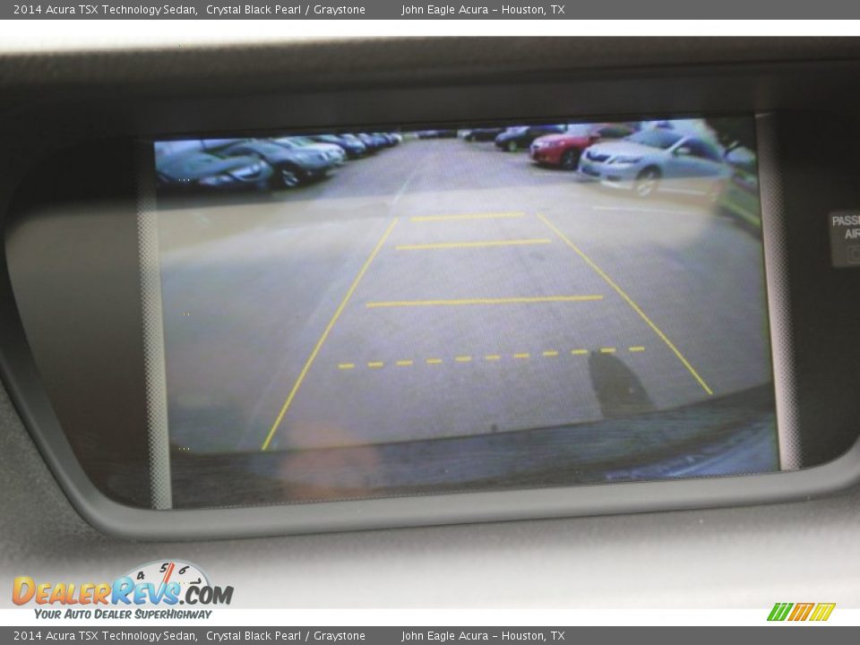 2014 Acura TSX Technology Sedan Crystal Black Pearl / Graystone Photo #30