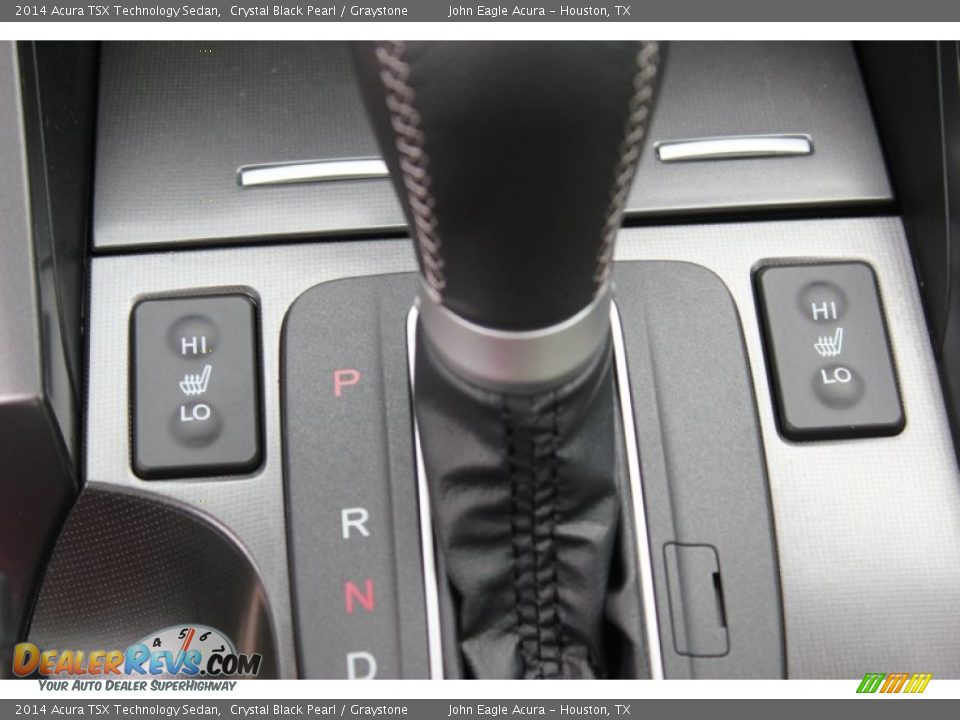2014 Acura TSX Technology Sedan Crystal Black Pearl / Graystone Photo #34