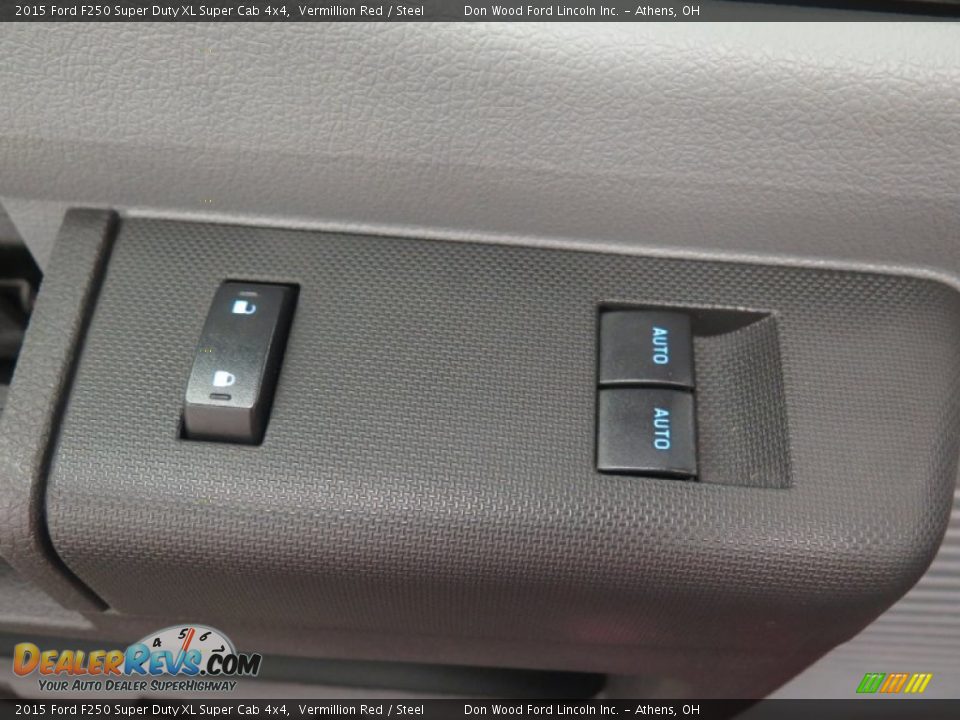 2015 Ford F250 Super Duty XL Super Cab 4x4 Vermillion Red / Steel Photo #11