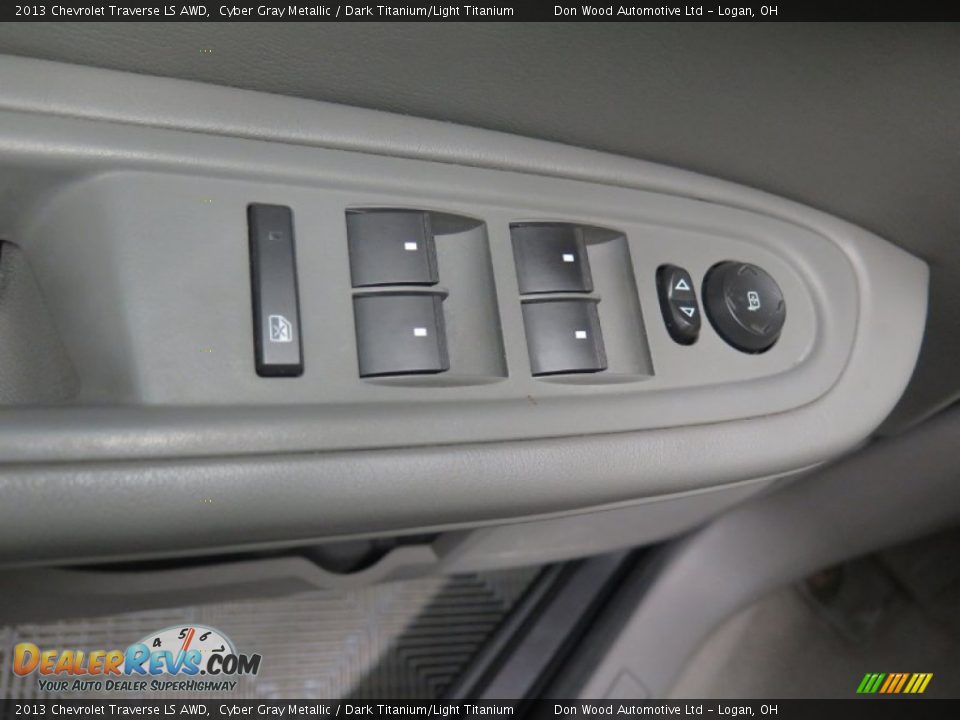 2013 Chevrolet Traverse LS AWD Cyber Gray Metallic / Dark Titanium/Light Titanium Photo #12