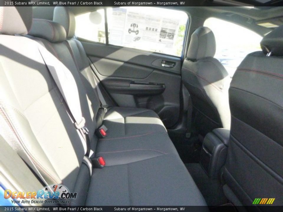 2015 Subaru WRX Limited WR Blue Pearl / Carbon Black Photo #11