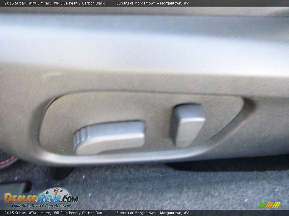 2015 Subaru WRX Limited WR Blue Pearl / Carbon Black Photo #14