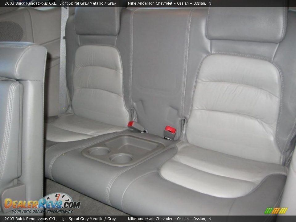 2003 Buick Rendezvous CXL Light Spiral Gray Metallic / Gray Photo #18