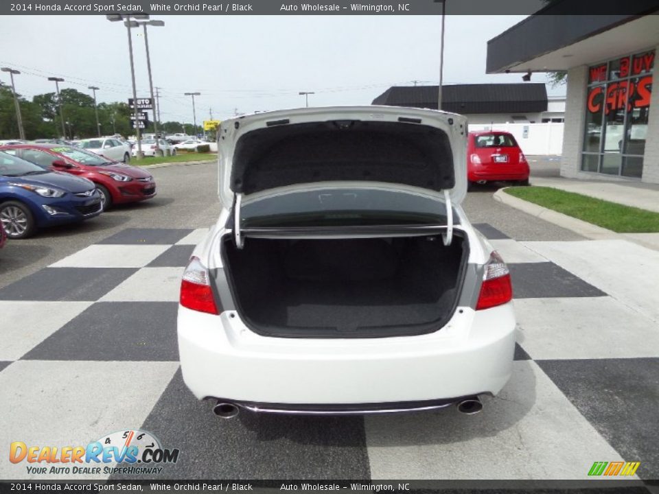 2014 Honda Accord Sport Sedan White Orchid Pearl / Black Photo #5