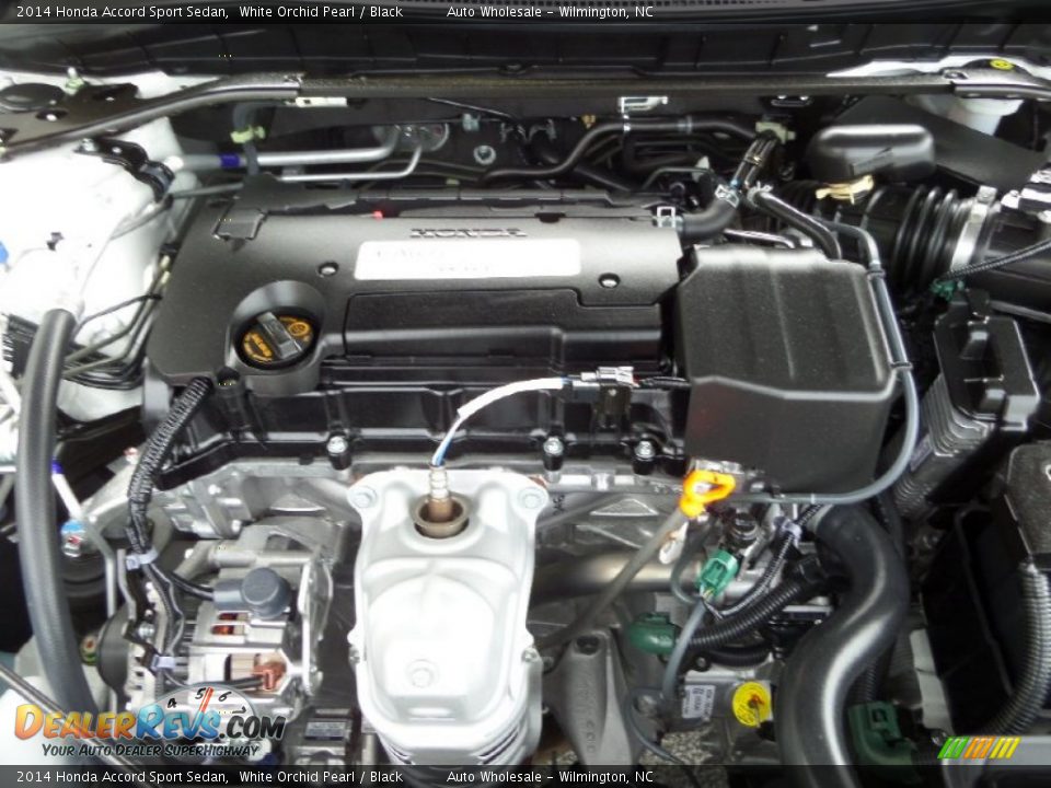 2014 Honda Accord Sport Sedan White Orchid Pearl / Black Photo #6