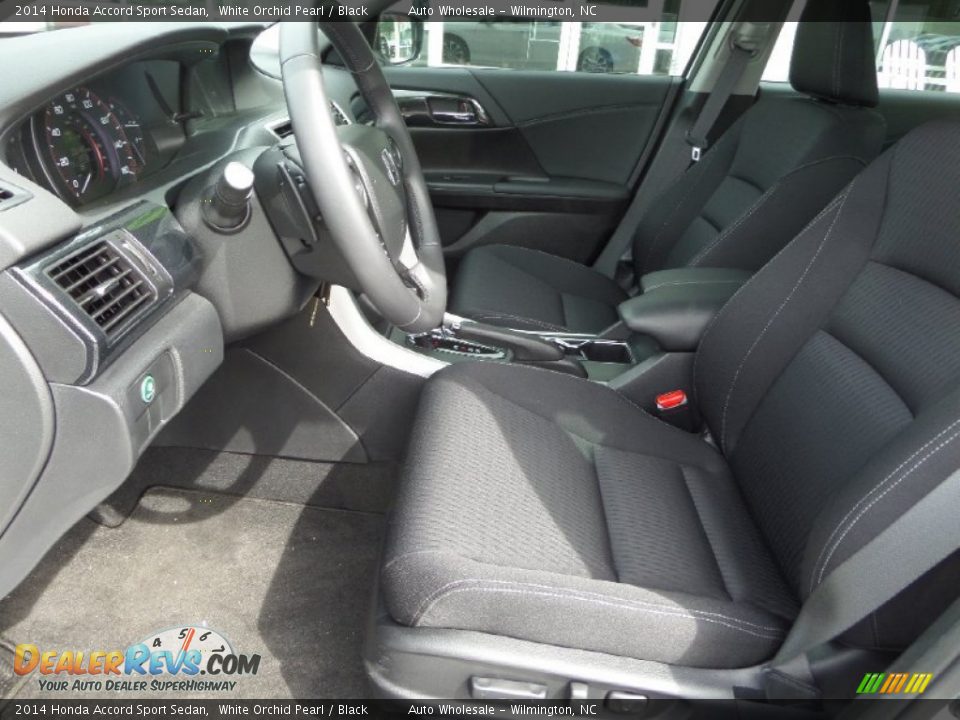 2014 Honda Accord Sport Sedan White Orchid Pearl / Black Photo #11