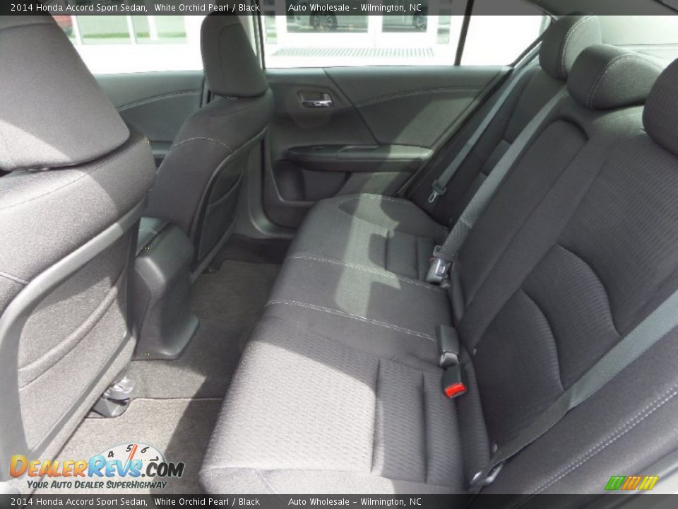 2014 Honda Accord Sport Sedan White Orchid Pearl / Black Photo #12
