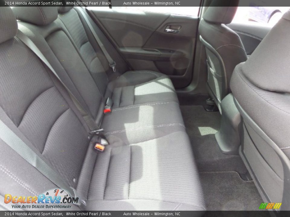 2014 Honda Accord Sport Sedan White Orchid Pearl / Black Photo #14