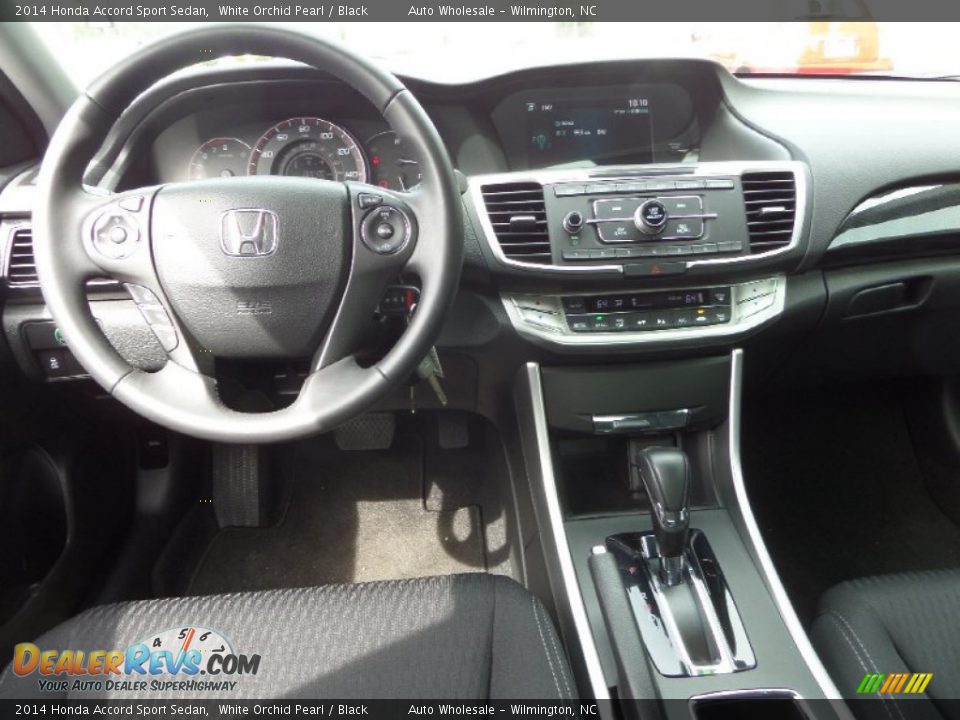 2014 Honda Accord Sport Sedan White Orchid Pearl / Black Photo #15