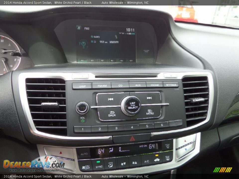 2014 Honda Accord Sport Sedan White Orchid Pearl / Black Photo #17