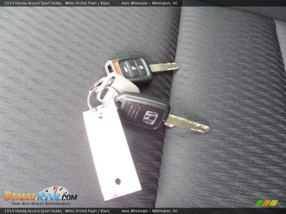 2014 Honda Accord Sport Sedan White Orchid Pearl / Black Photo #20