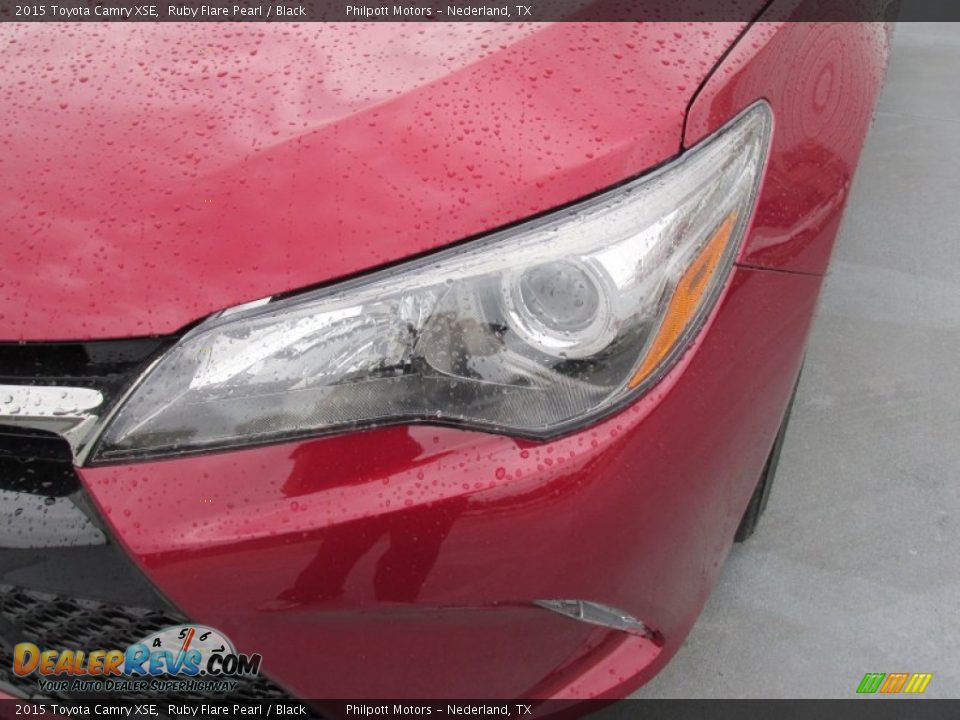 2015 Toyota Camry XSE Ruby Flare Pearl / Black Photo #9