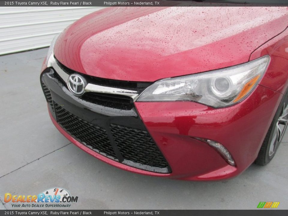 2015 Toyota Camry XSE Ruby Flare Pearl / Black Photo #10