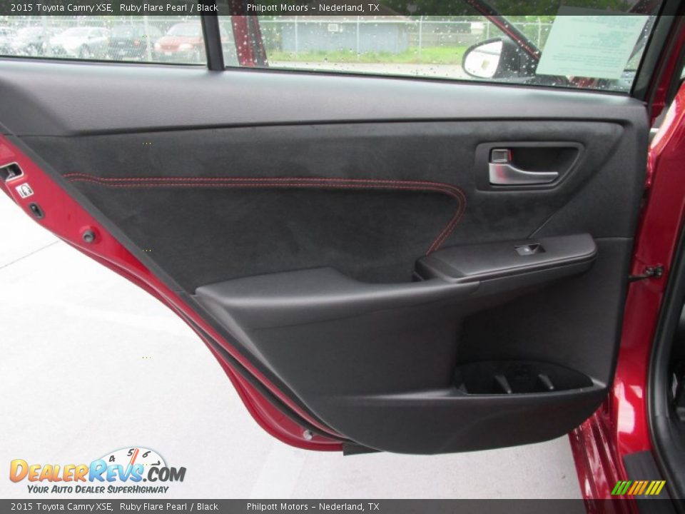 2015 Toyota Camry XSE Ruby Flare Pearl / Black Photo #17