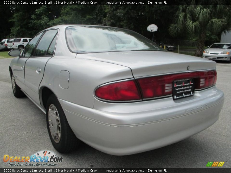 2000 Buick Century Limited Sterling Silver Metallic / Medium Gray Photo #5