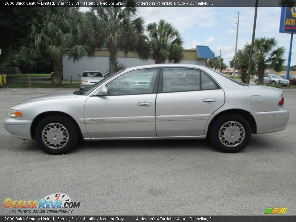 Sterling Silver Metallic 2000 Buick Century Limited Photo #6