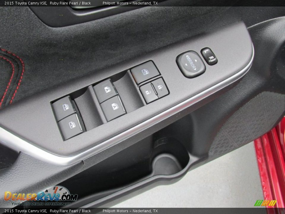 2015 Toyota Camry XSE Ruby Flare Pearl / Black Photo #20