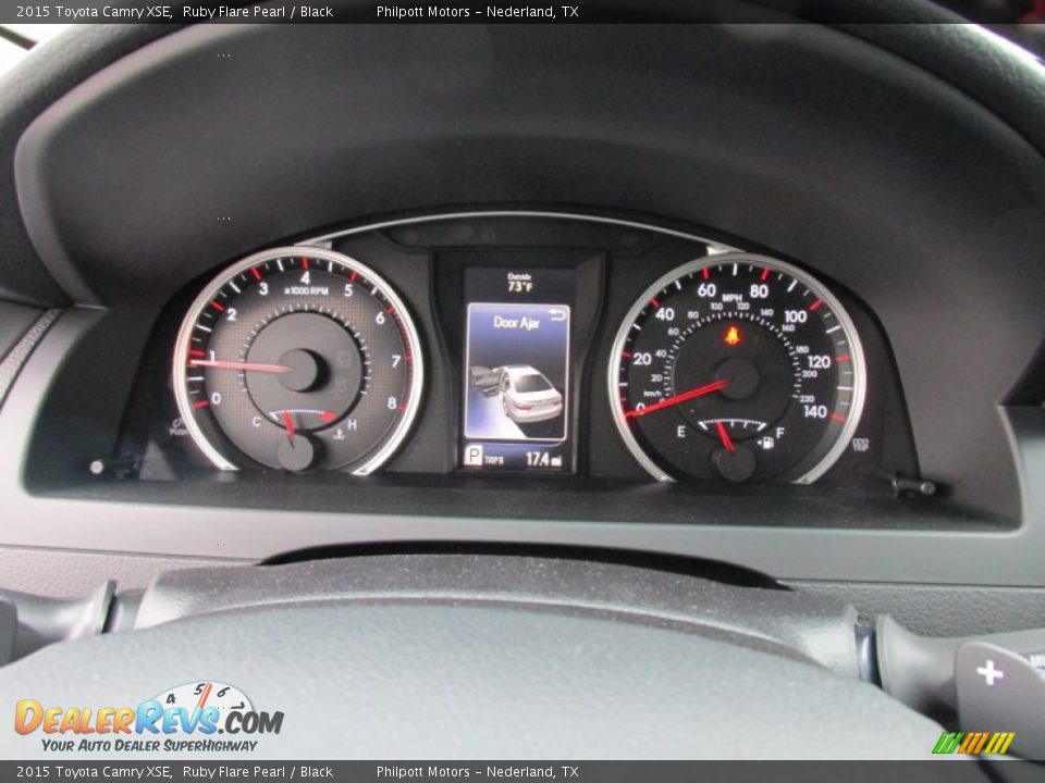 2015 Toyota Camry XSE Ruby Flare Pearl / Black Photo #31