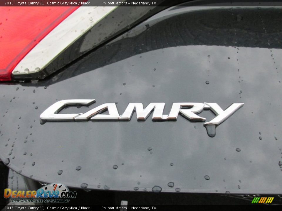 2015 Toyota Camry SE Cosmic Gray Mica / Black Photo #13