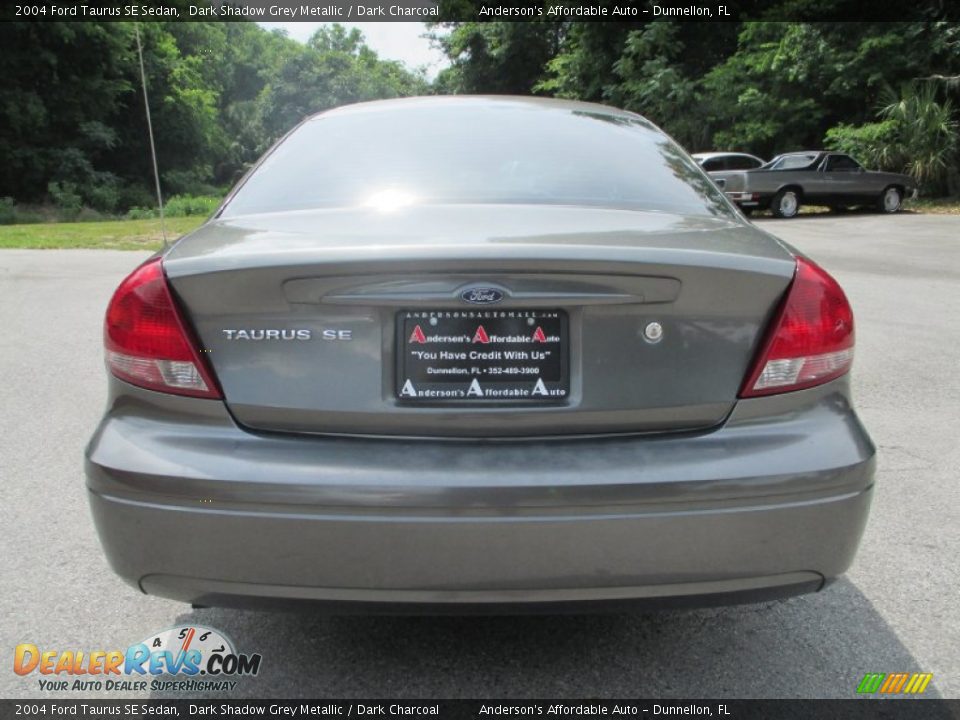 2004 Ford Taurus SE Sedan Dark Shadow Grey Metallic / Dark Charcoal Photo #4