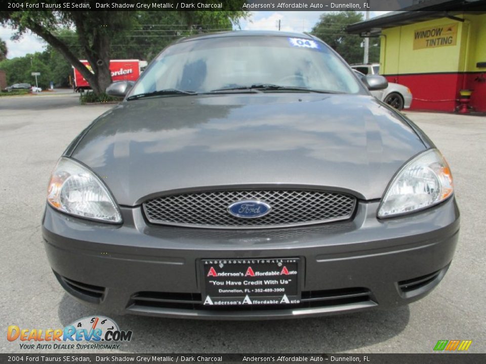 2004 Ford Taurus SE Sedan Dark Shadow Grey Metallic / Dark Charcoal Photo #8