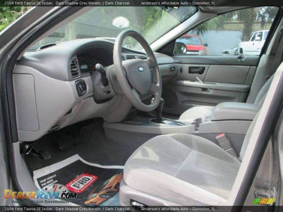 2004 Ford Taurus SE Sedan Dark Shadow Grey Metallic / Dark Charcoal Photo #9