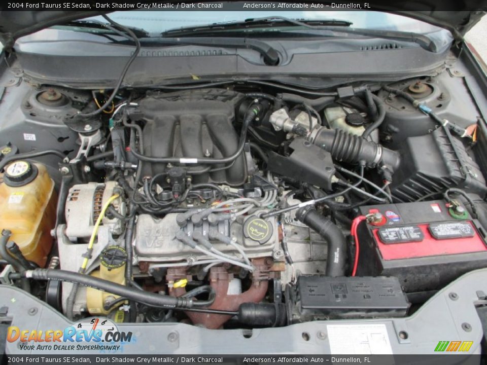 2004 Ford Taurus SE Sedan Dark Shadow Grey Metallic / Dark Charcoal Photo #15