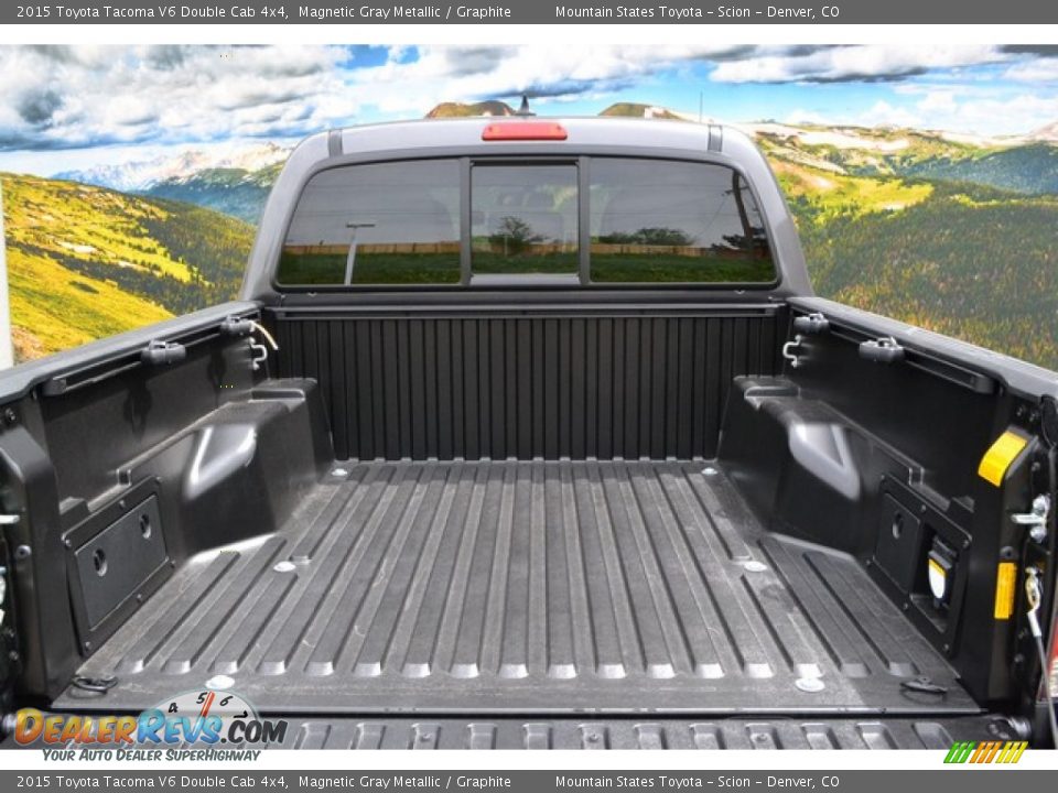 2015 Toyota Tacoma V6 Double Cab 4x4 Magnetic Gray Metallic / Graphite Photo #8