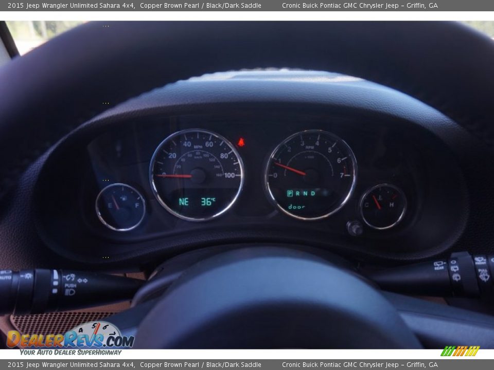 2015 Jeep Wrangler Unlimited Sahara 4x4 Copper Brown Pearl / Black/Dark Saddle Photo #16