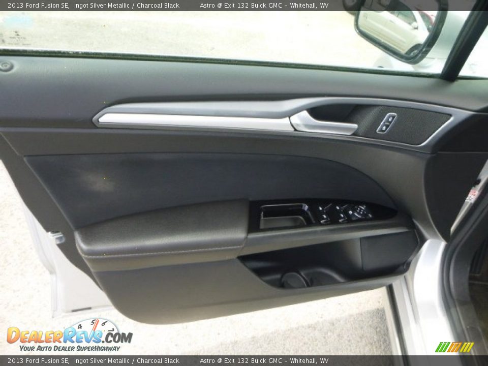 2013 Ford Fusion SE Ingot Silver Metallic / Charcoal Black Photo #14