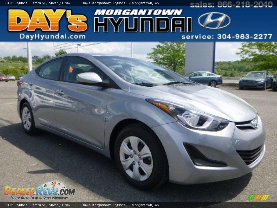 2016 Hyundai Elantra SE Silver / Gray Photo #1