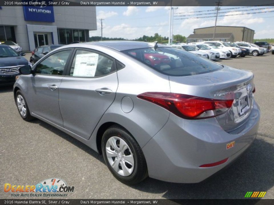 2016 Hyundai Elantra SE Silver / Gray Photo #5