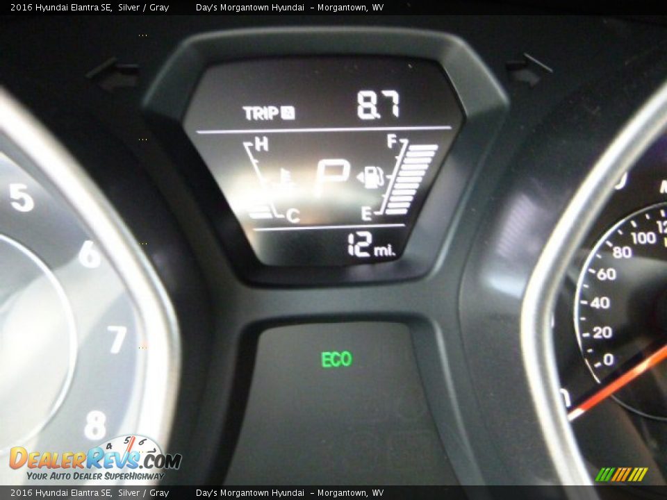 2016 Hyundai Elantra SE Silver / Gray Photo #18