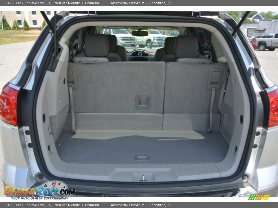 2012 Buick Enclave FWD Quicksilver Metallic / Titanium Photo #18