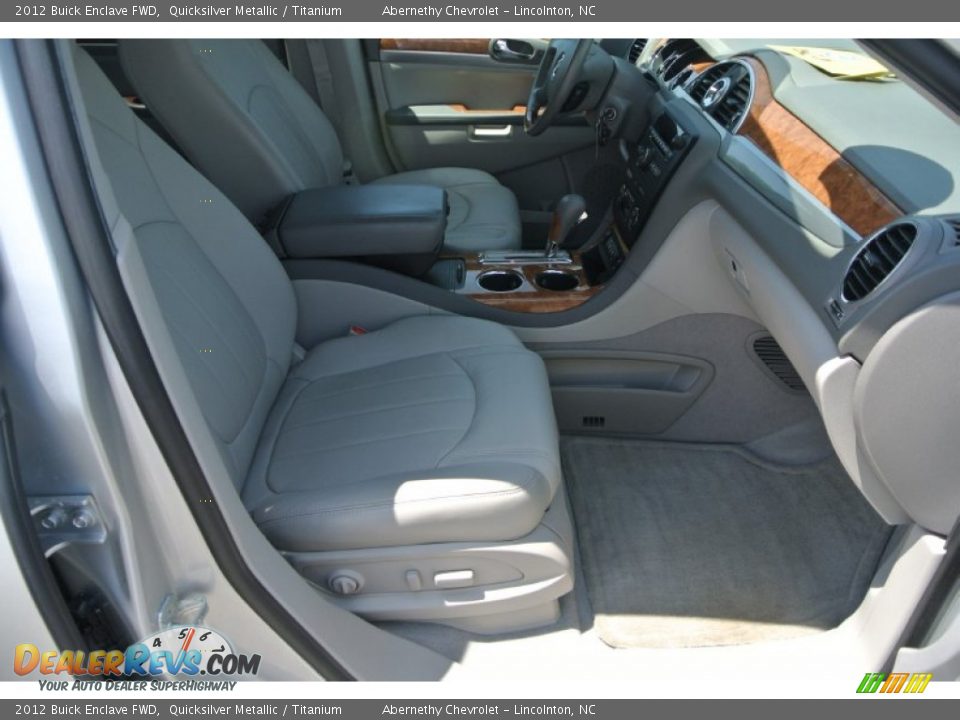 2012 Buick Enclave FWD Quicksilver Metallic / Titanium Photo #21