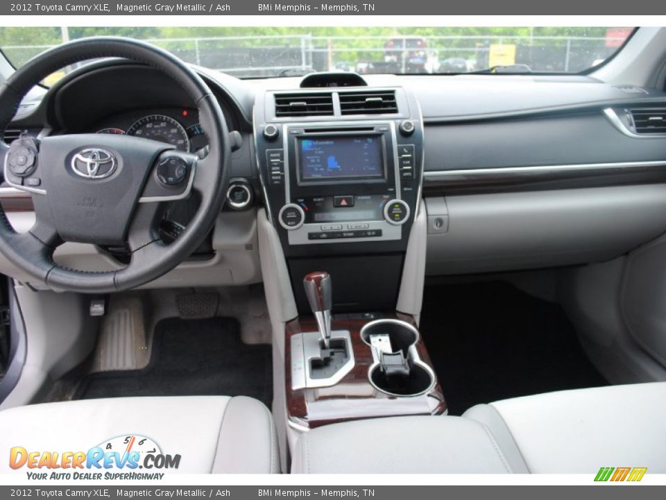 2012 Toyota Camry XLE Magnetic Gray Metallic / Ash Photo #12