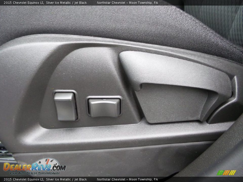 2015 Chevrolet Equinox LS Silver Ice Metallic / Jet Black Photo #17