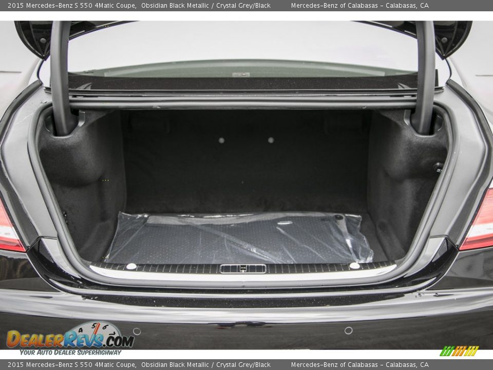 2015 Mercedes-Benz S 550 4Matic Coupe Trunk Photo #4