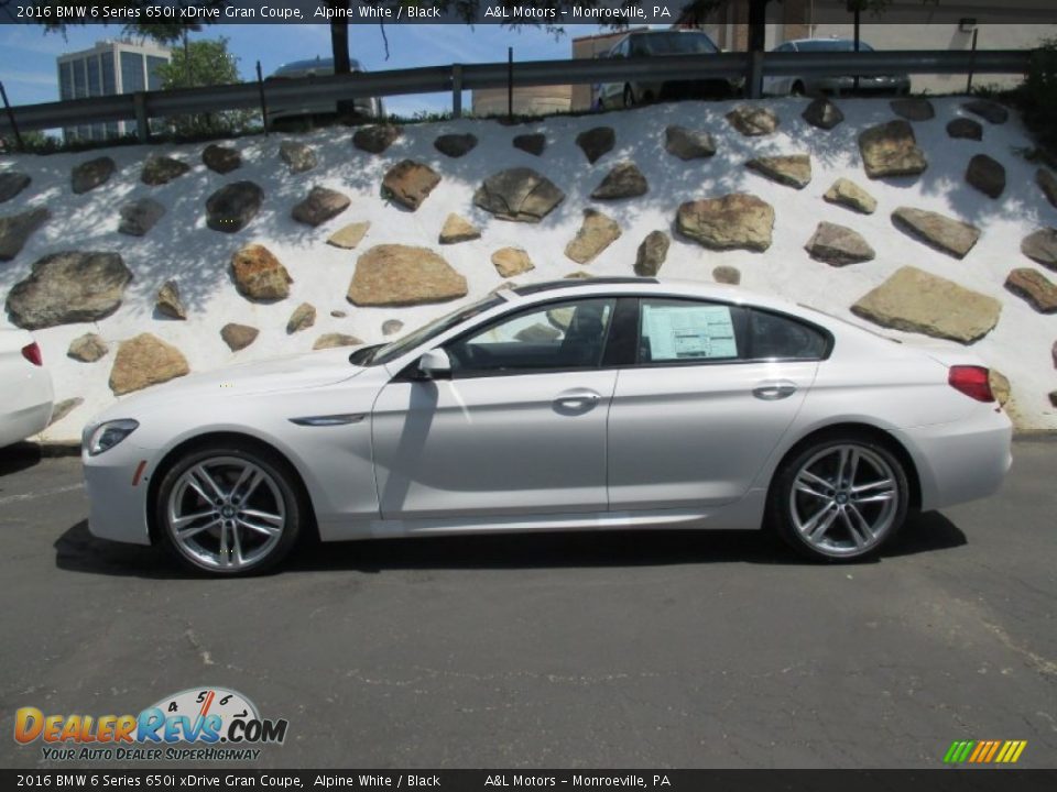 Alpine White 2016 BMW 6 Series 650i xDrive Gran Coupe Photo #2