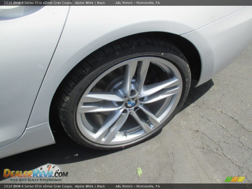 2016 BMW 6 Series 650i xDrive Gran Coupe Alpine White / Black Photo #3