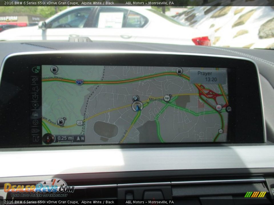 Navigation of 2016 BMW 6 Series 650i xDrive Gran Coupe Photo #16