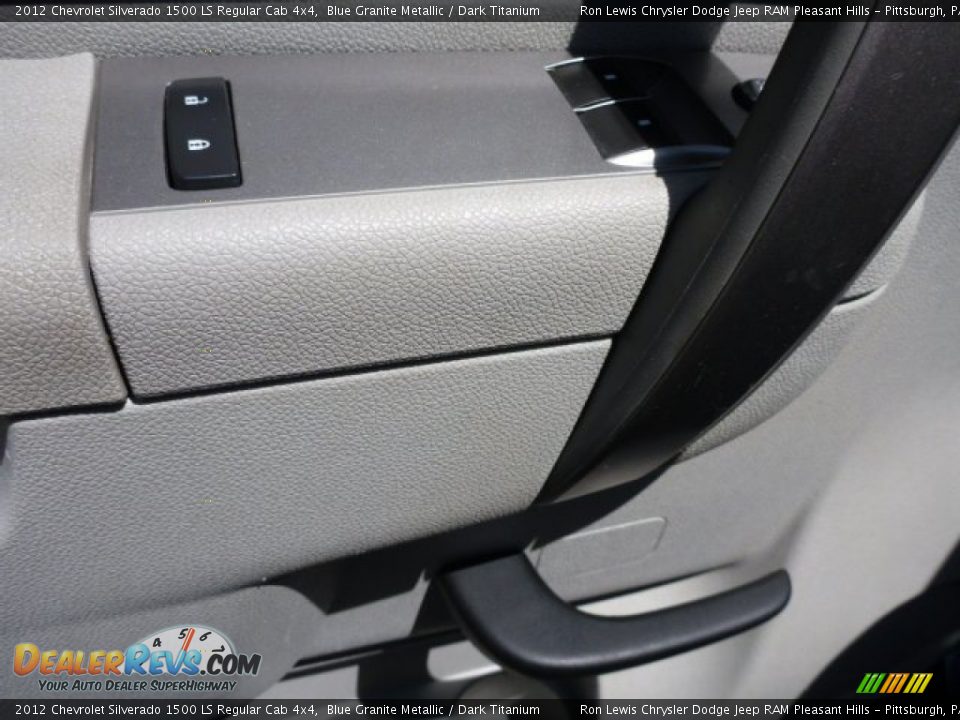 2012 Chevrolet Silverado 1500 LS Regular Cab 4x4 Blue Granite Metallic / Dark Titanium Photo #14