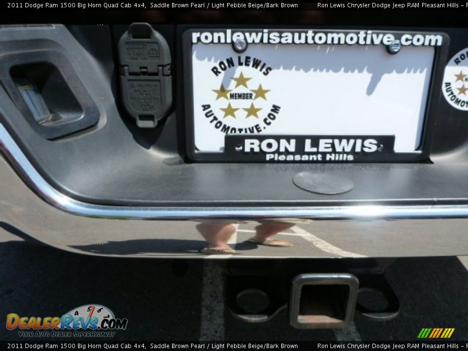 2011 Dodge Ram 1500 Big Horn Quad Cab 4x4 Saddle Brown Pearl / Light Pebble Beige/Bark Brown Photo #4
