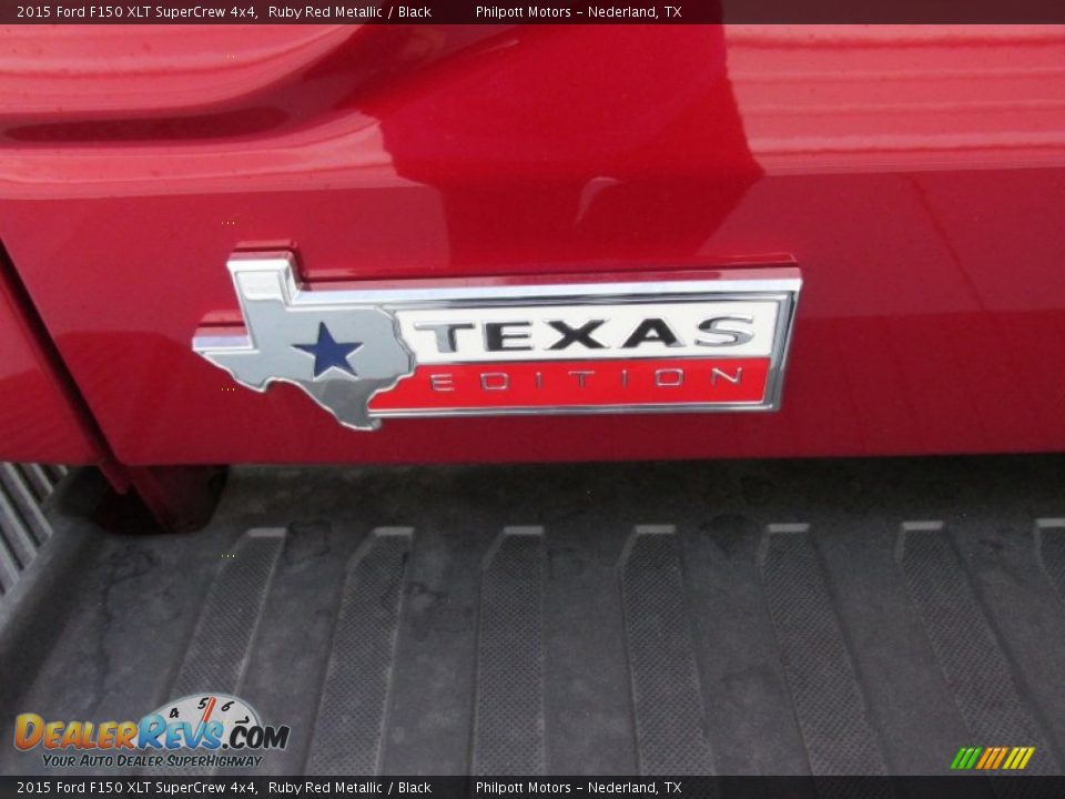 2015 Ford F150 XLT SuperCrew 4x4 Ruby Red Metallic / Black Photo #17