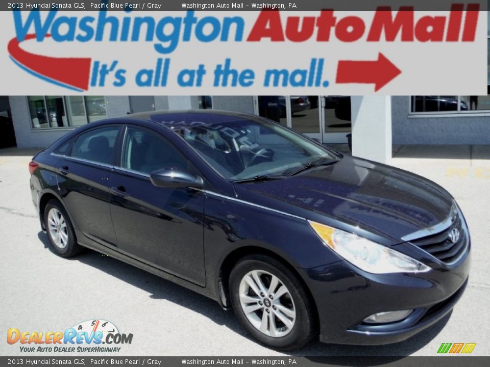 2013 Hyundai Sonata GLS Pacific Blue Pearl / Gray Photo #1