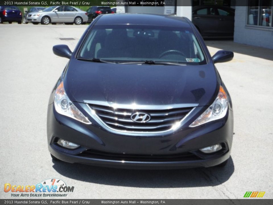 2013 Hyundai Sonata GLS Pacific Blue Pearl / Gray Photo #3