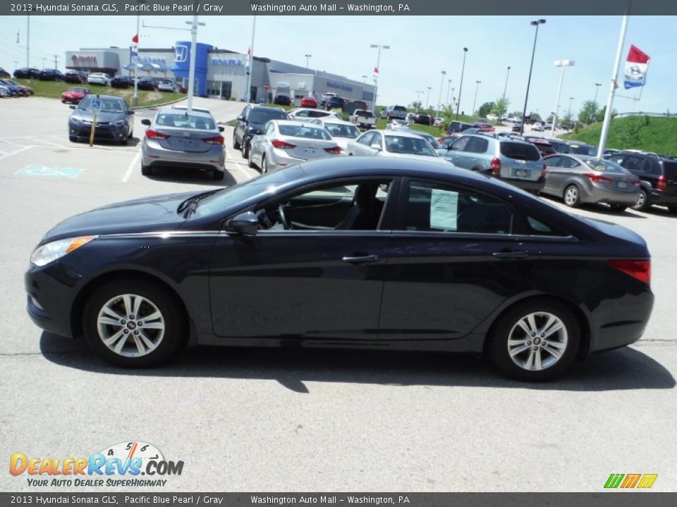 2013 Hyundai Sonata GLS Pacific Blue Pearl / Gray Photo #5