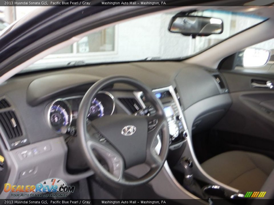 2013 Hyundai Sonata GLS Pacific Blue Pearl / Gray Photo #11