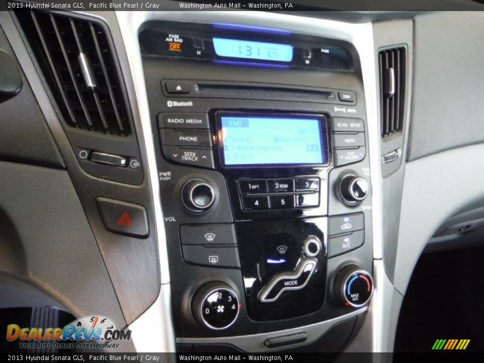 2013 Hyundai Sonata GLS Pacific Blue Pearl / Gray Photo #14